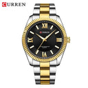 Men's Stainless Steel Business Watch Luxury Timepiece