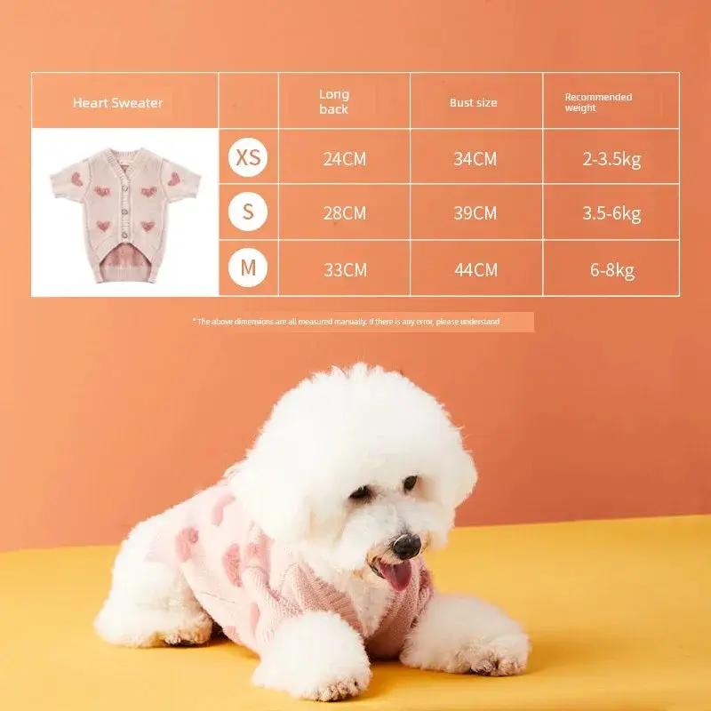 Ufbemo Cute Princess Style Cat And Dog Sweater Cardigan