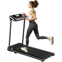 Compact 3HP Treadmill For Home Use With 12 Preset Programs