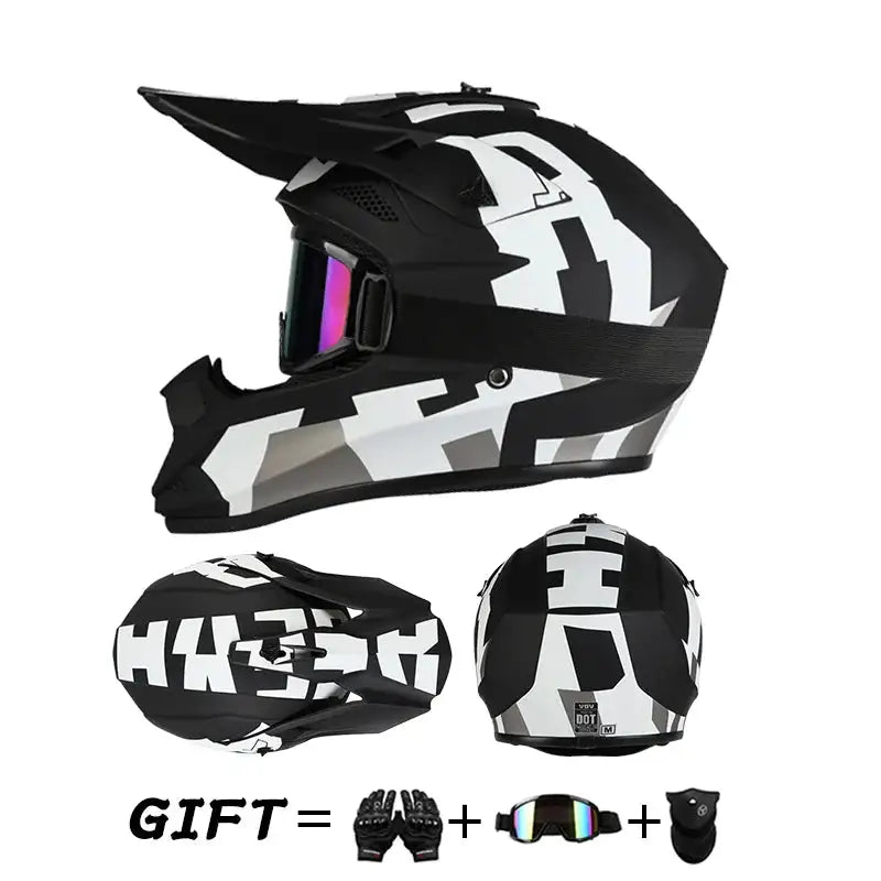 Off Road Motorcycle Helmet Rally Downhill Full Helmet — product view 12