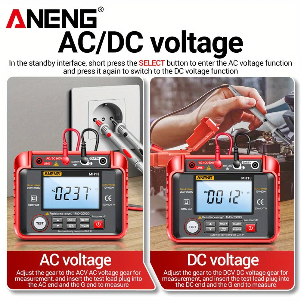 Aneng Ohm Voltage Tester Digital