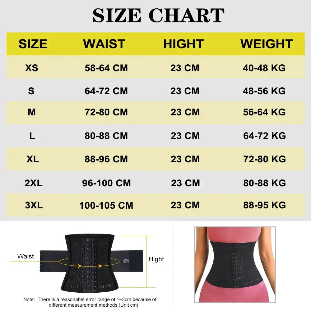 MISTHIN Adjustable Waist Cincher For Slimming Support
