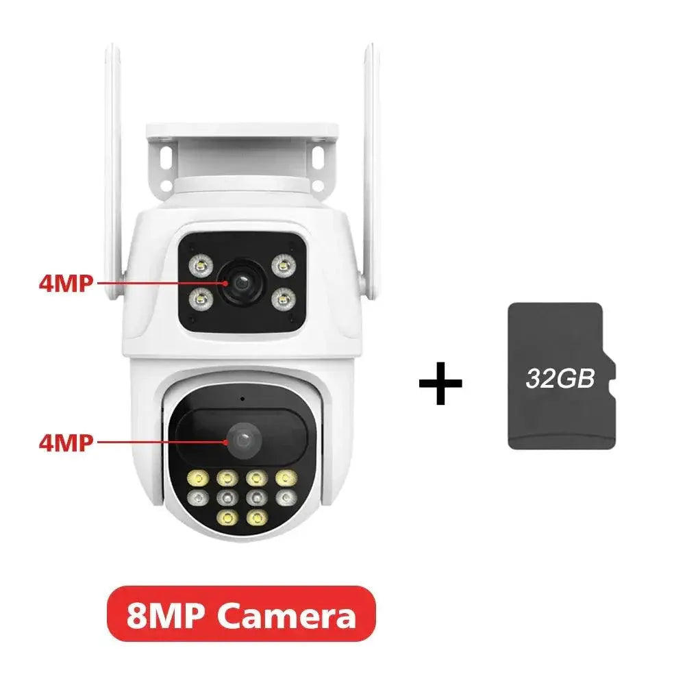Outdoor Camera for Business AI Tracking — 9MP NO TF Card