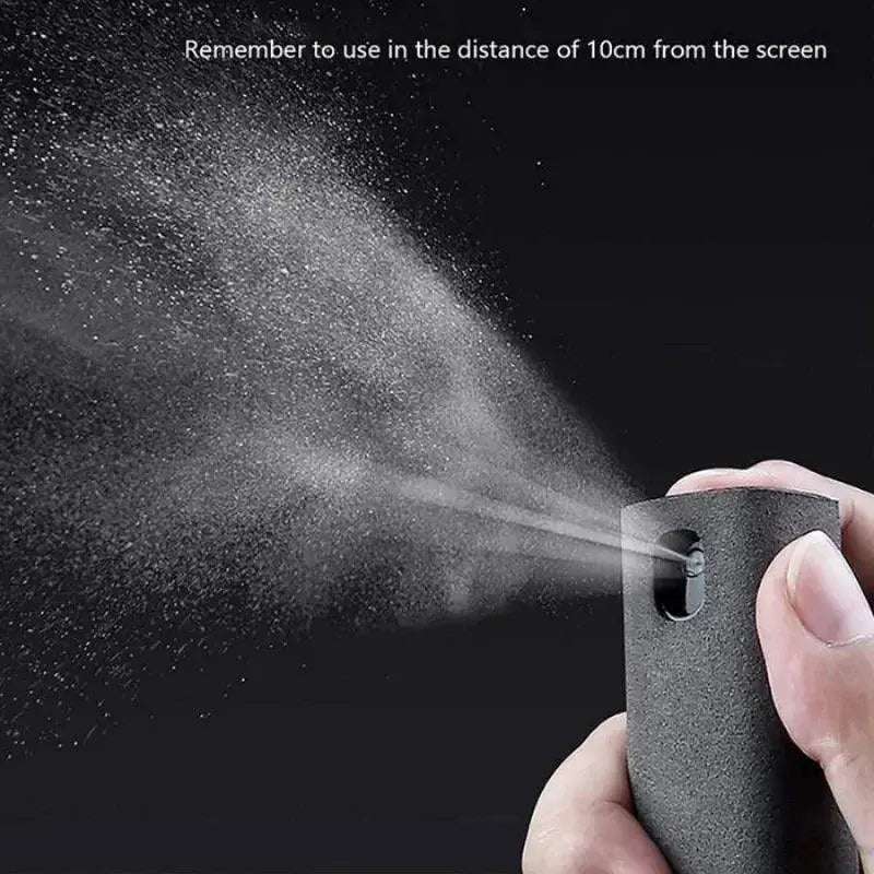 Microfiber Screen Cleaner Versatile Electronic Glasses Spray