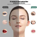 White Portable Travel Makeup Bag with LED Mirror 2024