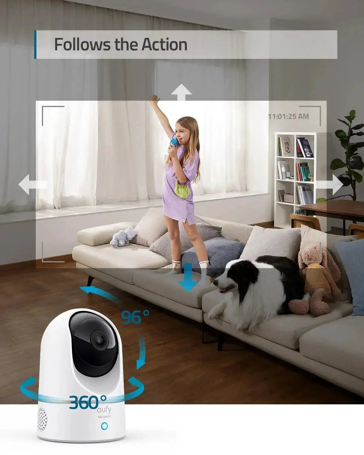 Eufy Security Solo Indoor Cam 2K Clarity And Human Detection