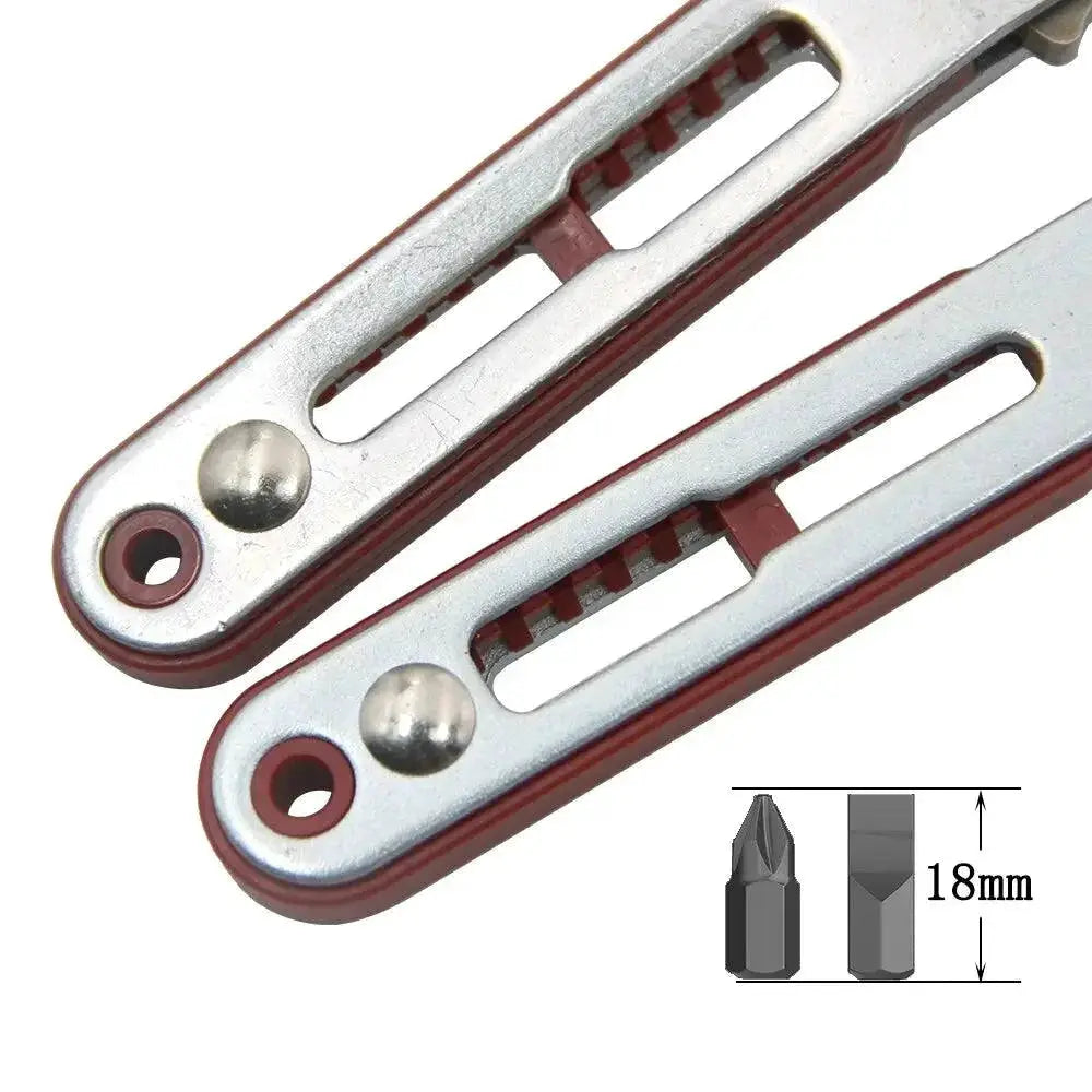 Multifunctional Ratchet Screwdriver Elbow Wrench Tool Kit