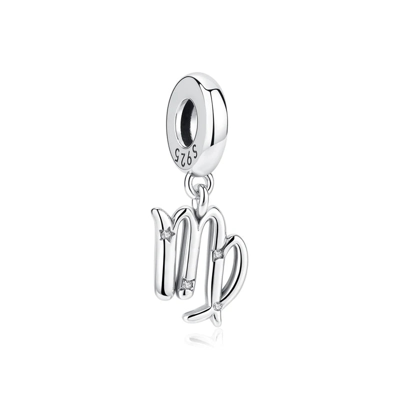 Sterling Silver Charm Zodiac Aries