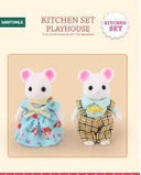 Forest Rabbit Family DIY Playset Interactive Toy for Kids