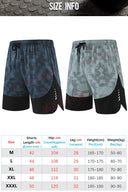 Men's Quick Dry Camouflage Workout Shorts for Summer Fitness