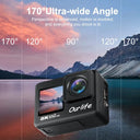 Ourlife 4k Action Cam - Pro Waterproof Remote