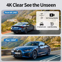 HD IPS Portable CarPlay Screen, Wireless CarPlay & Android Auto