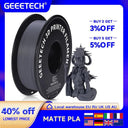Geeetech 1kg 1.75mm Matte PLA Filament Fast Ship Colors