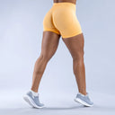 Women's Seamless Scrunch Butt Biker Shorts - Stylish Yoga Wear