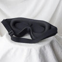 Luxurious 3D Memory Foam Sleep Mask for Comfort and Light Blocking