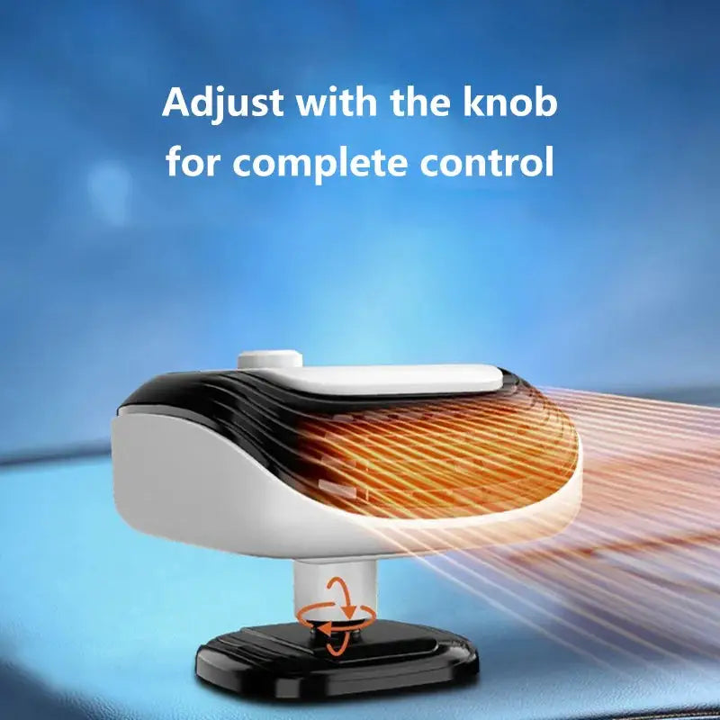 Car Winter Fast Heating 120W Electric Heated Fan Auto Windshield Defogging Heating Cooling Truck RV SUV Travel Camper Tools
