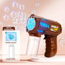 Automatic Rocket Bubble Gun For Kids