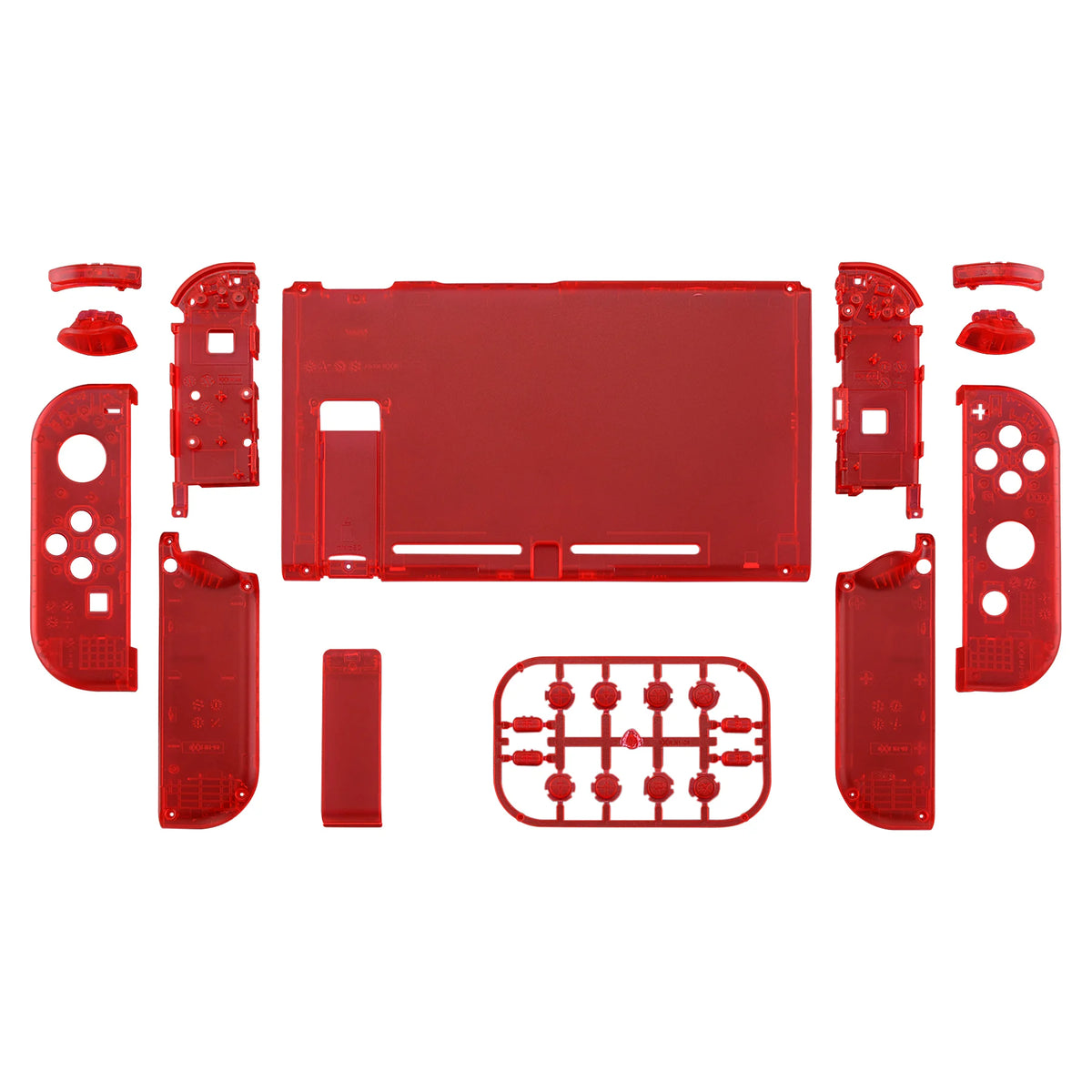 eXtremeRate Transparent Console Back Plate