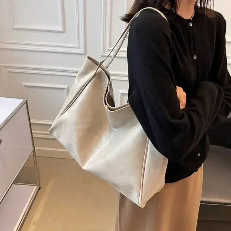 Women Tote Bag Fashion Underarm Pouch Large Capacity