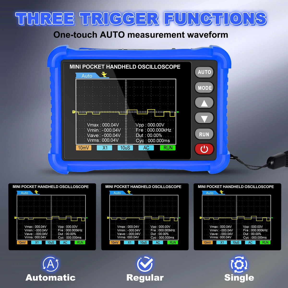 Holdpeak Hp Digital Oscilloscope Khz