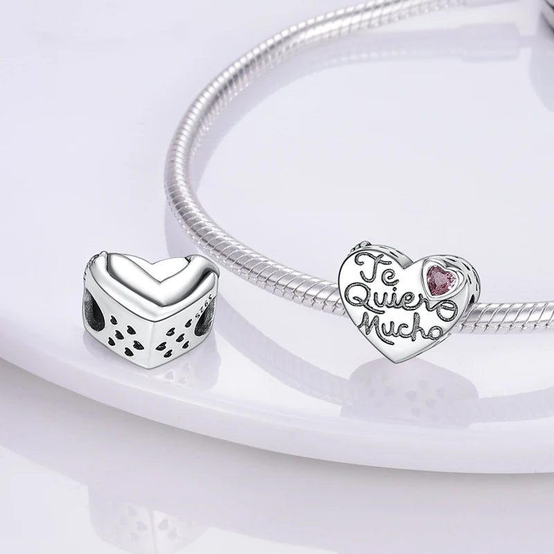 Mula Sterling Silver Heart Love