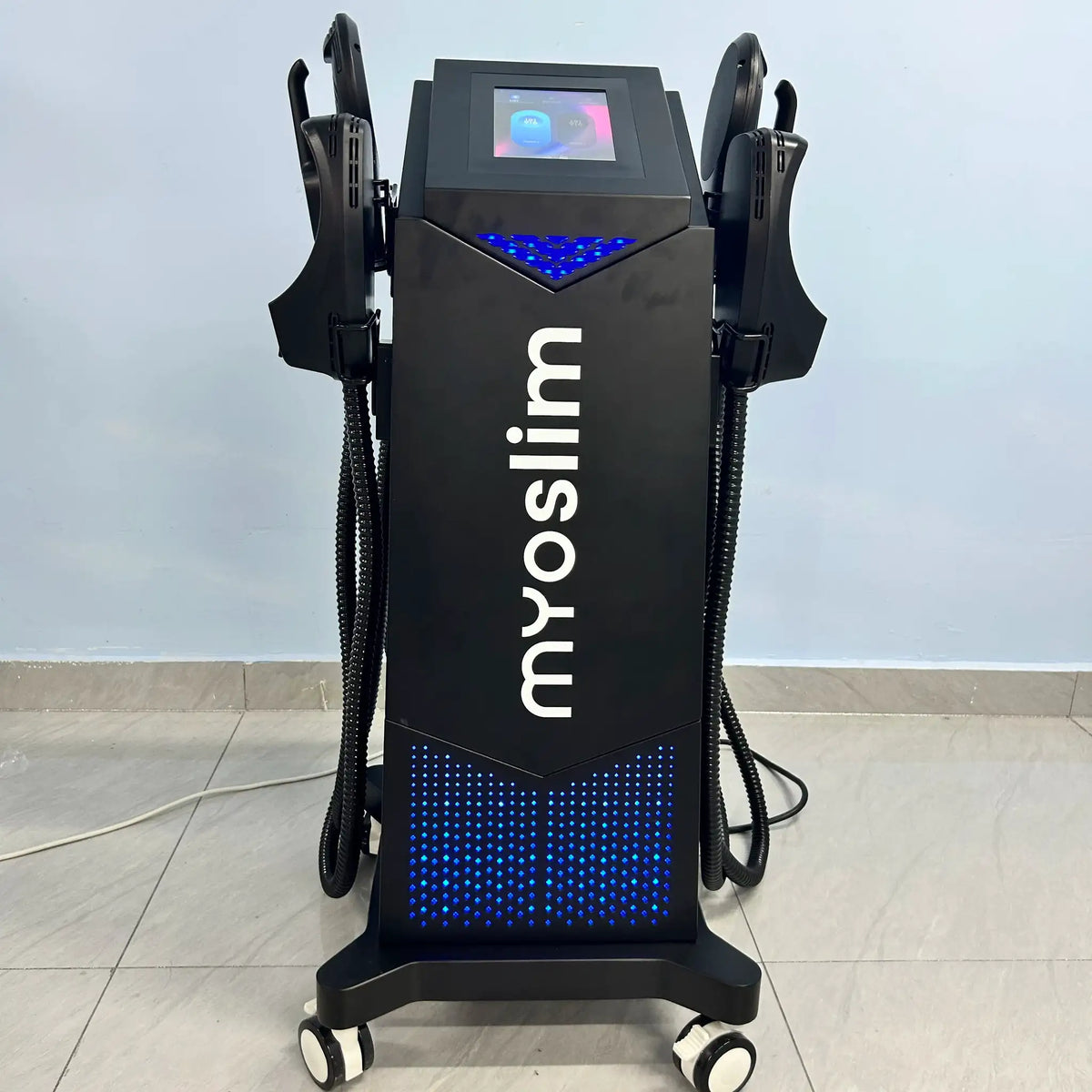 MYOslim Muscle Stimulator Body Sculpting Machine EMS Body Toning Ab Trainer Buttock Lifter Fat Burning for Gym Beauty Salon