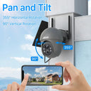 Anran 2K Solar Battery Wifi Security Camera