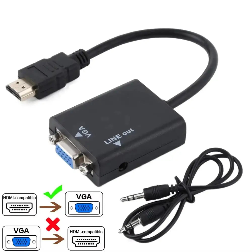 Hdmi To Vga Adapter With Audio — product view 7