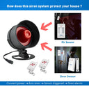 Kerui Speaker Alarm System Kit