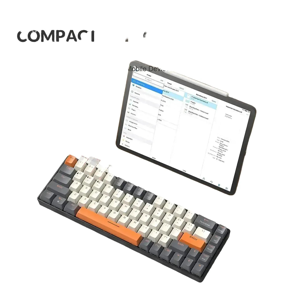 Dual-Mode Wireless Keyboard for Gamers — product view 1