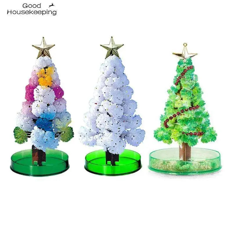 DIY Magic Growing Christmas Tree Toy For Fun Xmas Decor