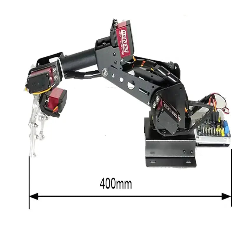 PS2 Control 6 DOF Robotic Arm Gripper Claw For Arduino STEAM DIY Manipulator