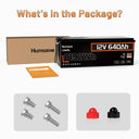 Humsienk 12V 640Ah LiFePO4 Battery With Bluetooth