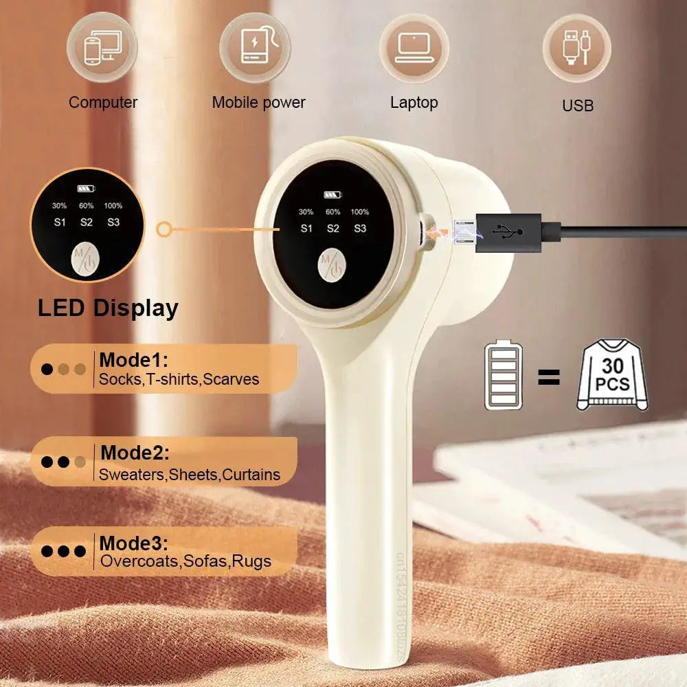 Lint Remover Portable Fabric Shaver For Clothes Fluff