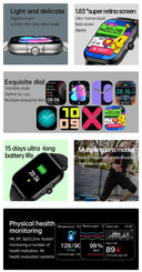 H13 Health & Connectivity Smart Watch for Fitness Tracking