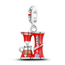 Red Color Series Charm Beads