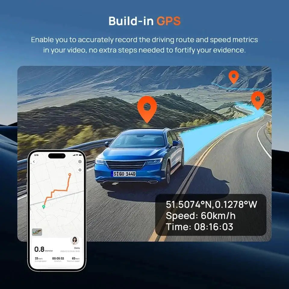Comprehensive Dash Cam for Drivers With GPS Pro — product view 11