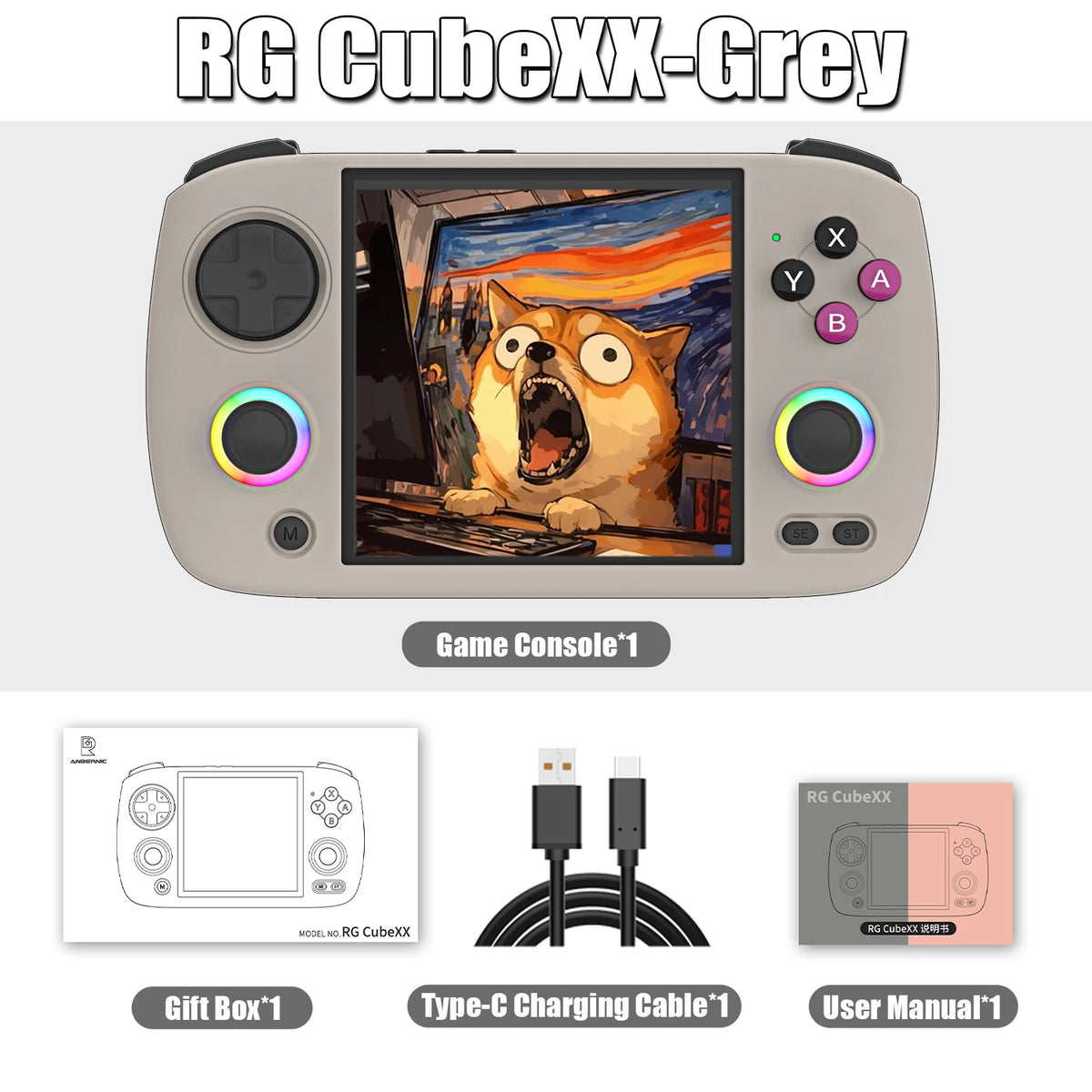Anbernic RG CubeXX Retro Handheld Game Console Inch IPS Screen — product view 11
