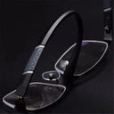 Men Anti Blue Metal Reading Glasses