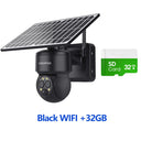 SHIWOJIA 4G SIM Solar Camera WIFI 6W Dual Lens 12X ZOOM