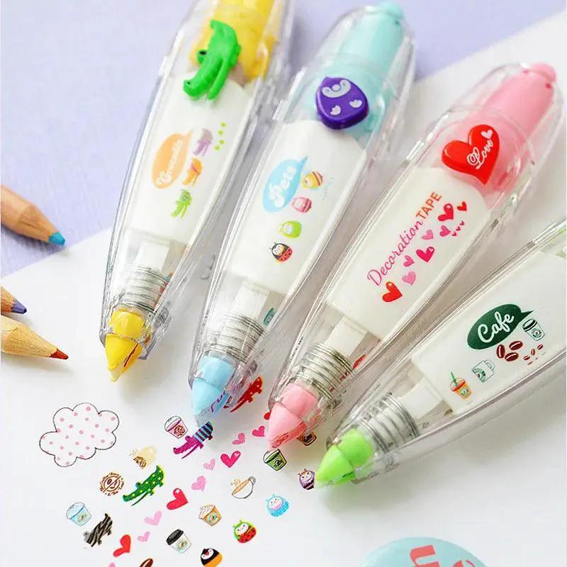 Animals Correction Tape Adorable Press Type Supply 6mm