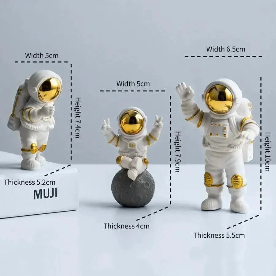 Astronaut Moon Lamp Unique Gift Whimsical Home Decor Light
