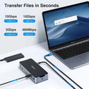 Power USB-C Docking Station for Laptops