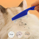 Rabbit Grooming Brush Stainless Steel Pet Hair Remover Tool