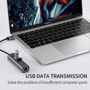 Fast Data Transfer USB-C Hub for Laptops