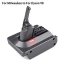 For Makita Milwaukee Bosch 18V Battery Adapter For Dyson V6 V7 V8