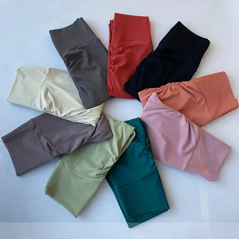 Women High Waist Sport Leggings Elastic Fitness Yoga Pants