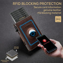 Slim Card Wallet for Men AirTag Tracking