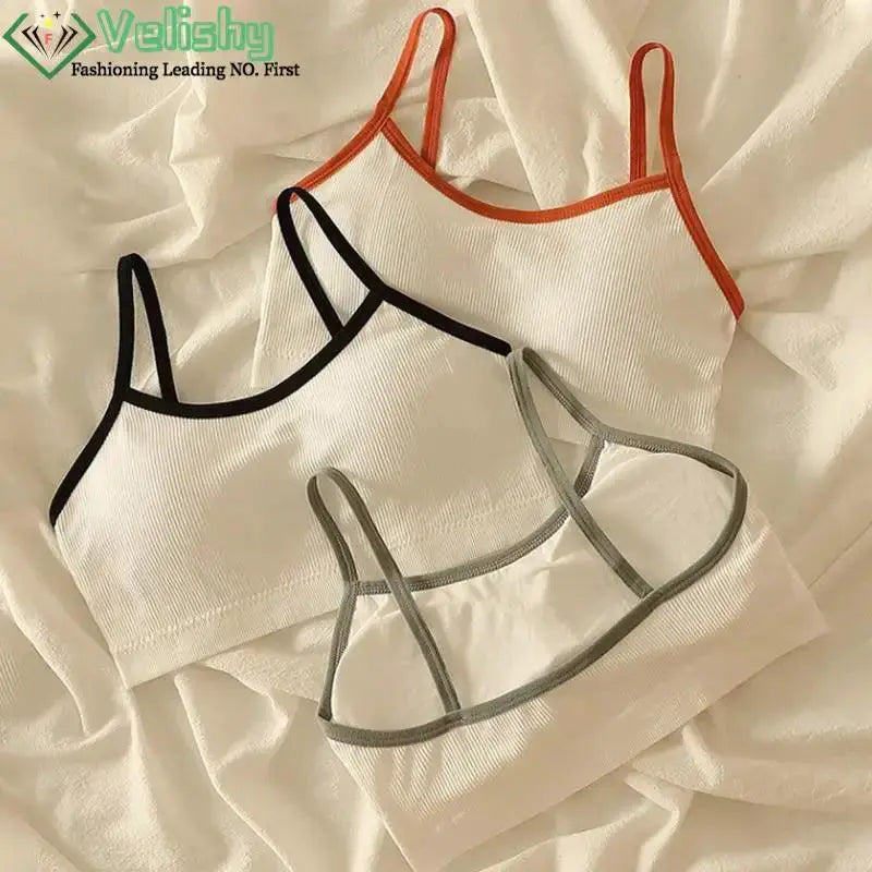 Lum Lum Yoga Bra With Shockproof Back Design And Support