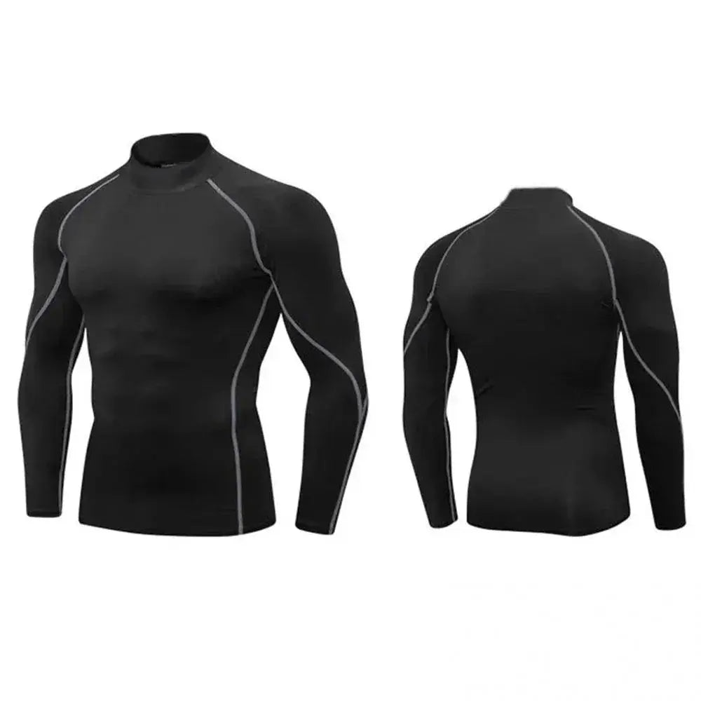 Men's Dry-Comfort Turtleneck for Outdoors — product view 16